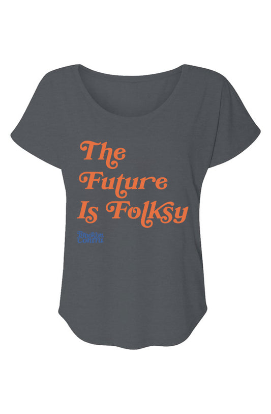 The Future is Folksy - Fitted T